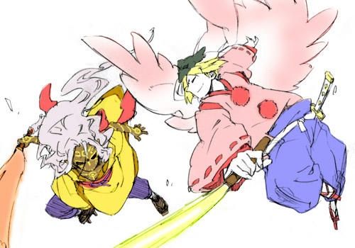 ハイパーさんＶＳウシワカ