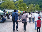 サッカー観戦