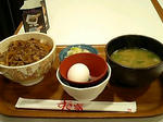 牛丼とん汁おしんこセット
