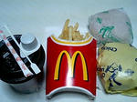 マックのハンバーガー