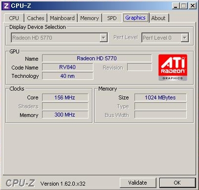 CPU-ZでHD5770として認識