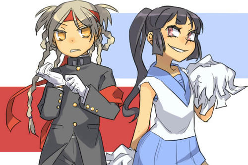 クチナ＆マバタキは紅、スフィーラは白