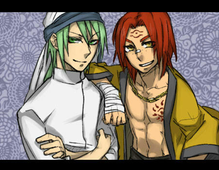 イケメン商人二人