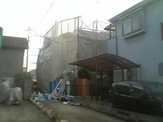 足場完成