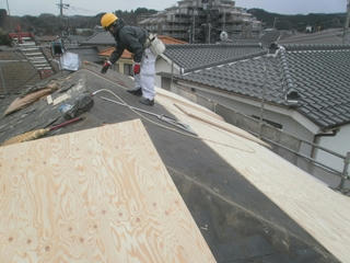 青梅市　屋根改修工事