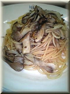 きのこパスタ