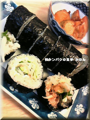 新たまねぎの巻きずしランチ