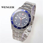 これぞ、男の腕モノ！WENGER 200M防水ダイバー メンズウォッチ WEN79948W。（Libra Mark Watch＆Glasses）