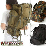 WESTROOPER(ウエストルーパー) 米軍75L 大型防水リュックサック。（Libra Mark）