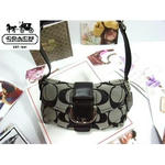 COACH(コーチ) バックソーホーシグネチャーブラック 13113。（Libra Mark）