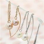 めちゃくちゃ可愛い〜！カラーパールアメリカンピアス。（Libra Mark Jewelry）