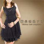 ふんわりとした優しさを♪ワッシャーリボンワンピース。Libra Mark Fashion＆Cosmetics