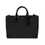 y3 youta(ヨータ) ピンストライプ ビジネスバッグ。Libra Mark bag&wallet