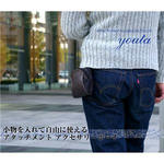 y7 youta(ヨータ)アタッチメント アクセサリーポーチ。Libra Mark bag＆wallet