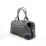 BONIA(ボニア) モノグラムボストンバッグ 080353-007-08 アッシュ。Libra Mark bag&wallet
