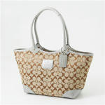 コーチ(COACH) ブリーカー シグネチャー ウィズパテント トートバッグ 12564。Libra Mark bag&wallet