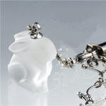 2009年最新作!KISARAGI(キサラギ) 幸せを運ぶ雪うさぎネックレス。Libra Mark Jewelry
