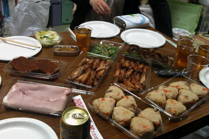 文具王宅呑み会１