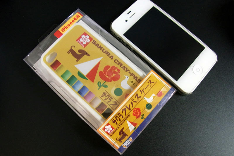 サクラクレパスiPhone4ケース