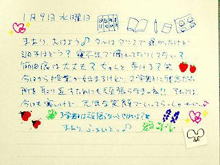 3学期は頑張らないとやばいよ？笑　まあり、ふぁいとっ♪