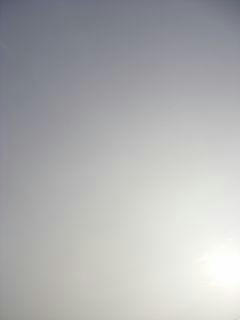 8月6日朝6時20分ごろの空01