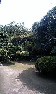 お庭