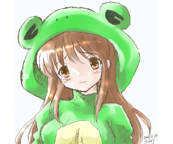 らくがき・着ぐるみみくる