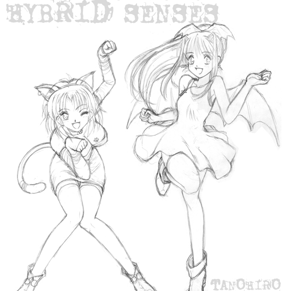 ハロウィン絵・ラフ画
