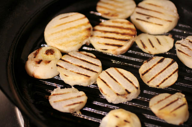 グリルパンで焼く