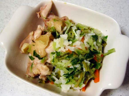 手作り犬ごはん　鶏ぞうすい