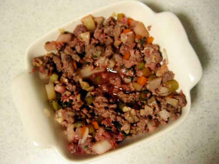 馬肉と作り置きごはん