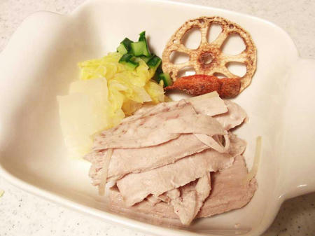 干し野菜を料理
