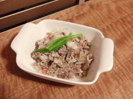 すき焼き風ごはん後
