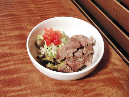 ラムステーキ