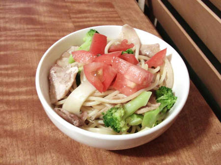 ブロッコリーのパスタ