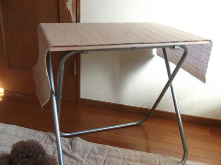 トリミングテーブル 購入 しっぽがぷるぷる 手作り犬ごはん