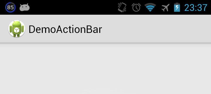 ActionBar ActionBar