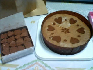 チョコGET！！　（＾ワ＾）V