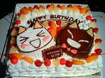 トロのお誕生会-ケーキ
