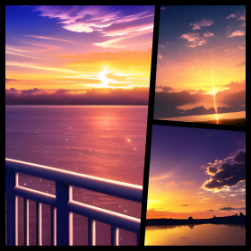 DLsiteで湖の背景素材を販売開始