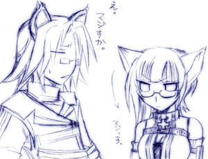 代理：獅子＝私、狐姐＝相方