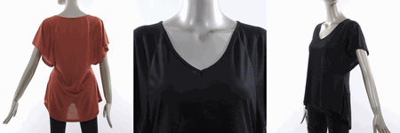 REDLIPS 通販のＶネックドルマンＴシャツ