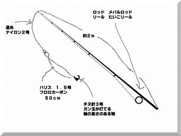 メバルロッドで挑戦 Real Fake