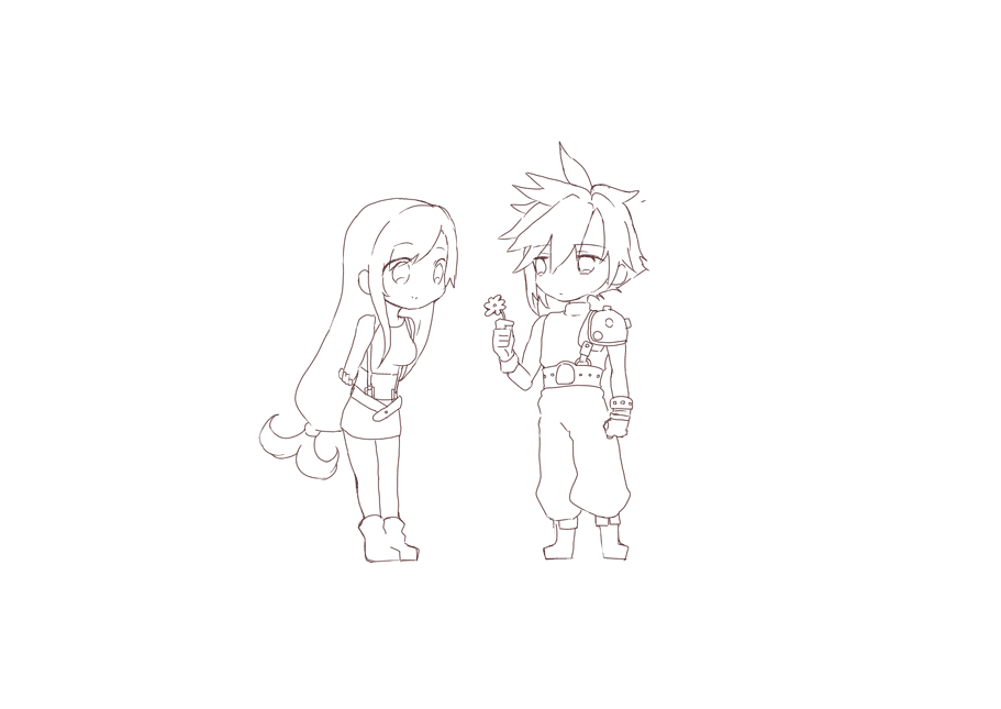 Ff7gif 脳内お花畑