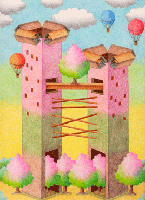 桜の塔