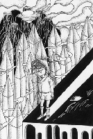 モノクロームイラスト（ペン画） - 指令系