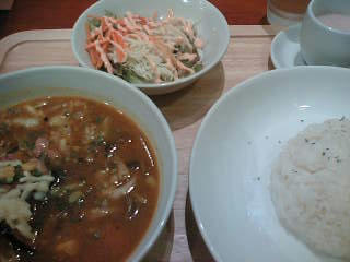 ランチのスープカレー