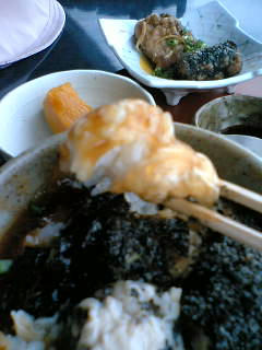 生湯葉のあんかけ丼