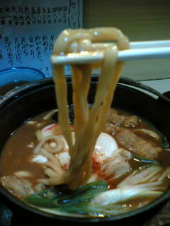 だるまうどん　味噌煮込み