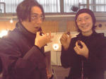 上原先生とグラフィックの先生